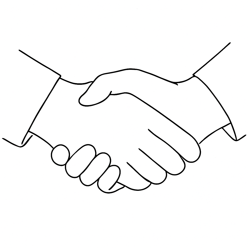Handshake Illustration